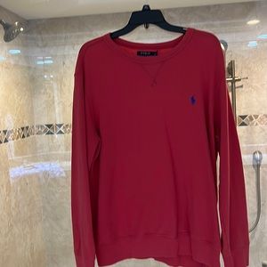 Polo, Ralph Lauren, sweater, size extra large, medium red color